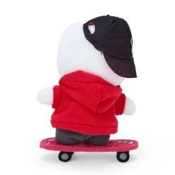 Japan Original Hello Kitty Plush Mascot Keychain (Sk8r Squad Series)