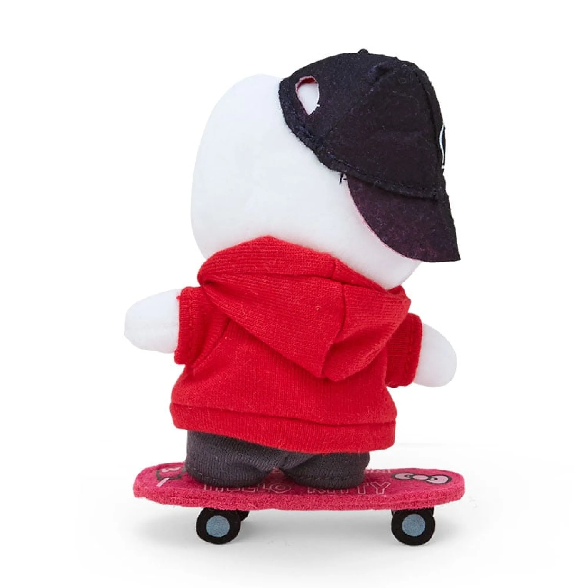 Japan Original Hello Kitty Plush Mascot Keychain (Sk8r Squad Series)