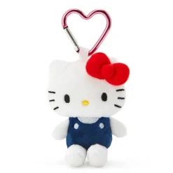 Japan Original Hello Kitty Plush Mascot All My Heart Keychain