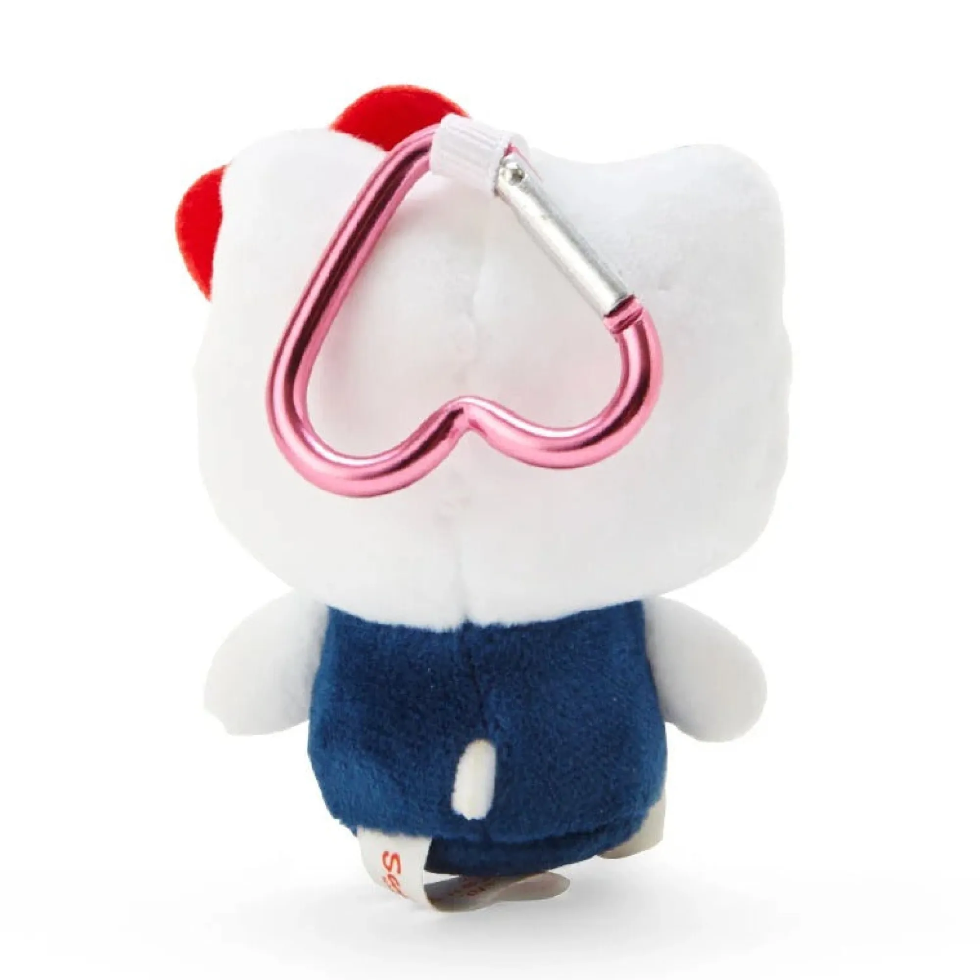 Japan Original Hello Kitty Plush Mascot All My Heart Keychain