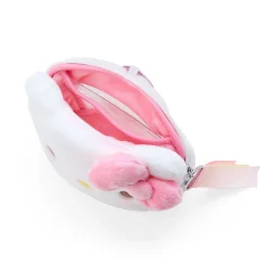 Japan Original Hello Kitty Plush Mini Face Pouch