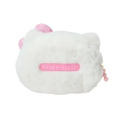 Japan Original Hello Kitty Plush Mini Face Pouch (Retro Pastel Series)