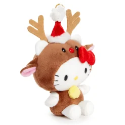 NAKAJIMA CORPORATION Hello Kitty Plush Reindeer Ornament