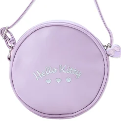 Japan Original Hello Kitty Plush Round Crossbody Bag