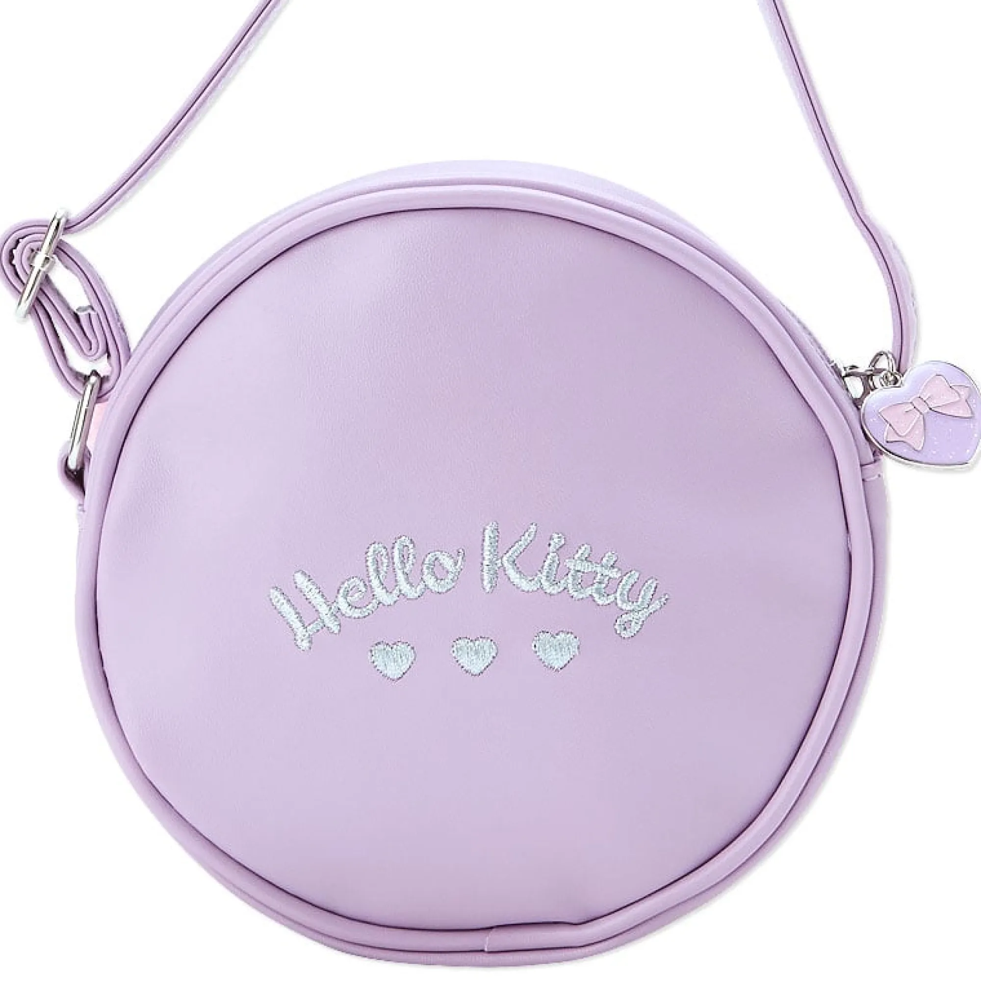 Japan Original Hello Kitty Plush Round Crossbody Bag