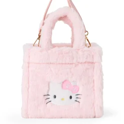 Japan Original Hello Kitty Plush 2-Way Mini Tote