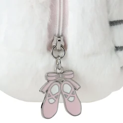 Japan Original Hello Kitty Plush Zipper Pouch (Ballet Kitten Series)