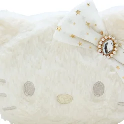 Japan Original Hello Kitty Plush Zipper Pouch (Winter Star Series)