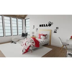 Franco Manufacturing Co Inc Hello Kitty Polka Dot Party Bedding Set