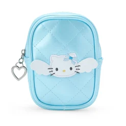 Japan Original Hello Kitty Quilted Mini Zipper Pouch (Dreaming Angel Series Pt 2)