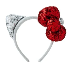 Japan Original Hello Kitty Red Sequined Ear Headband