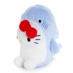 NAKAJIMA CORPORATION Hello Kitty Reef Blue Bean Doll Plush (Shark Series)