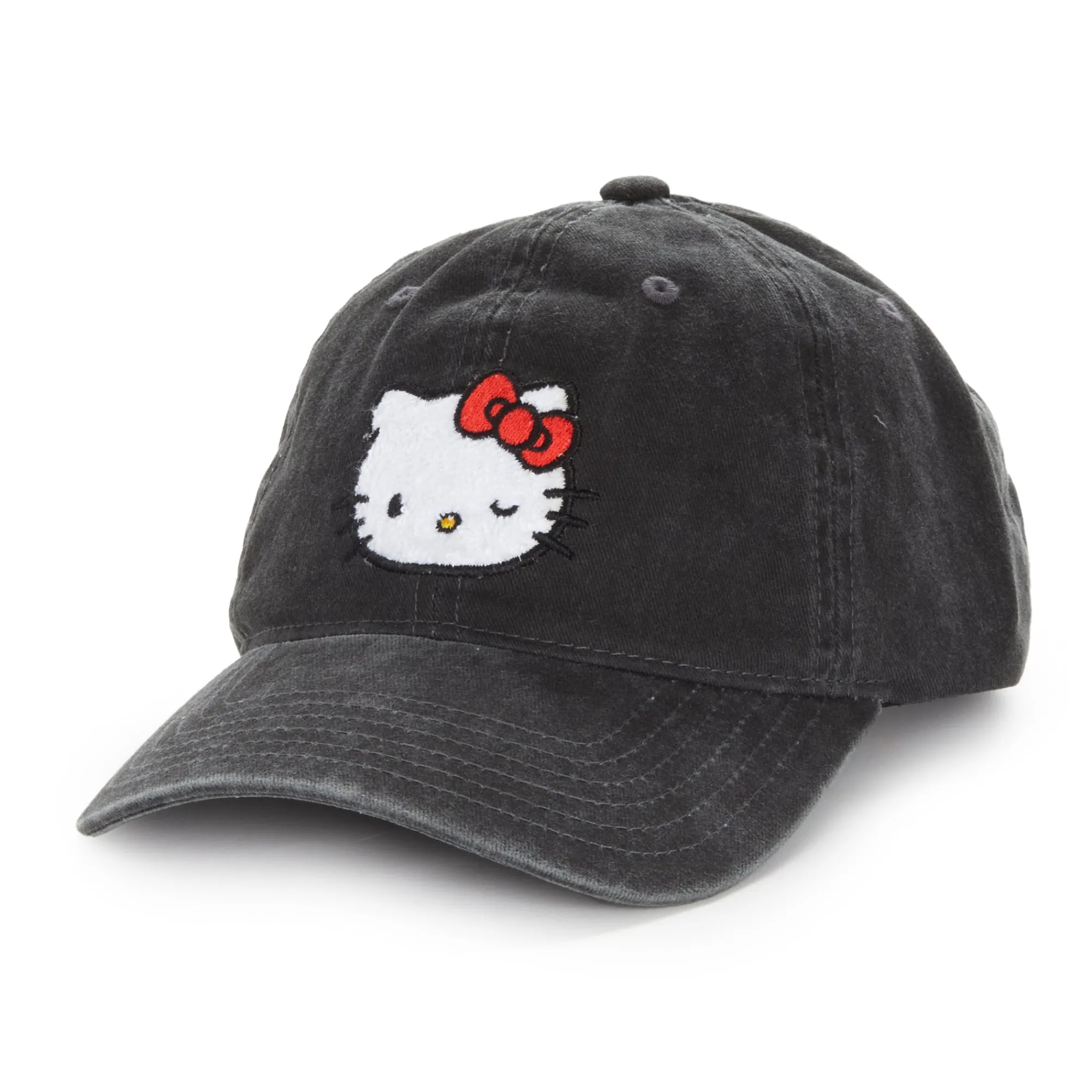 CONCEPT 1 Hello Kitty Retro Pigment Wash Cap (Black)
