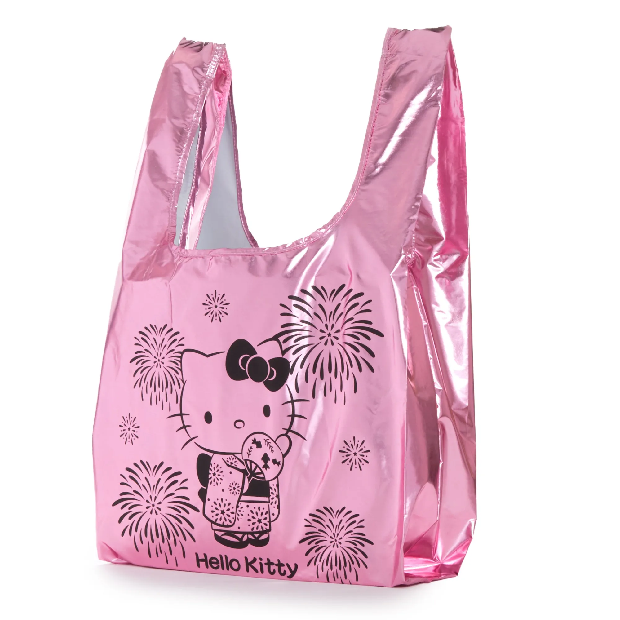 NAKAJIMA CORPORATION Hello Kitty Reusable Tote Bag (Hanabi Series)