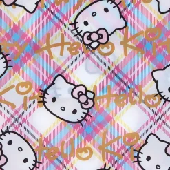 Japan Original Hello Kitty Reusable Tote Bag (Hello Kitty Dress Tartan Series)