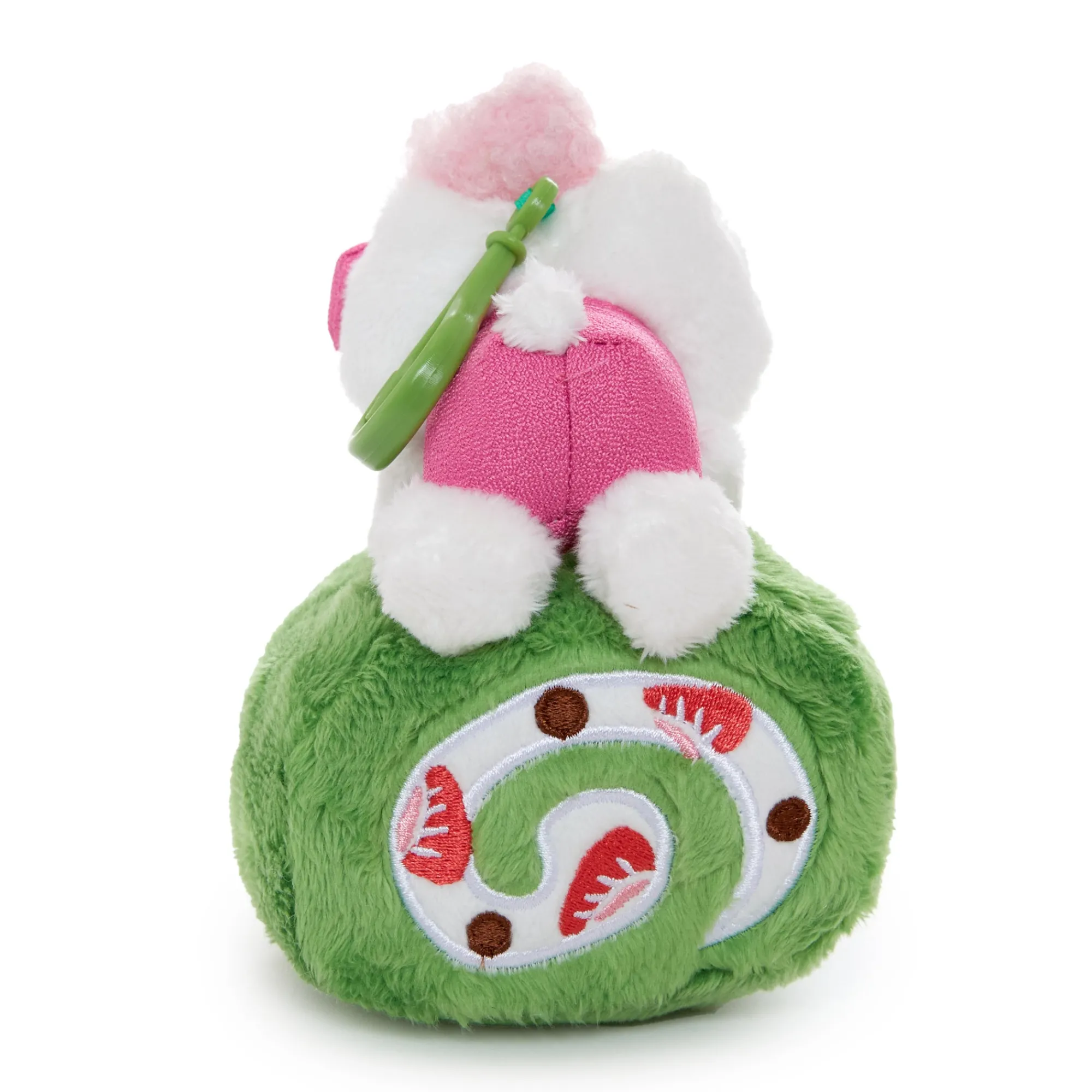 NAKAJIMA CORPORATION Hello Kitty Roll Cake Mascot Clip (Matcha Sweets Series)
