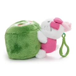 NAKAJIMA CORPORATION Hello Kitty Roll Cake Mascot Clip (Matcha Sweets Series)