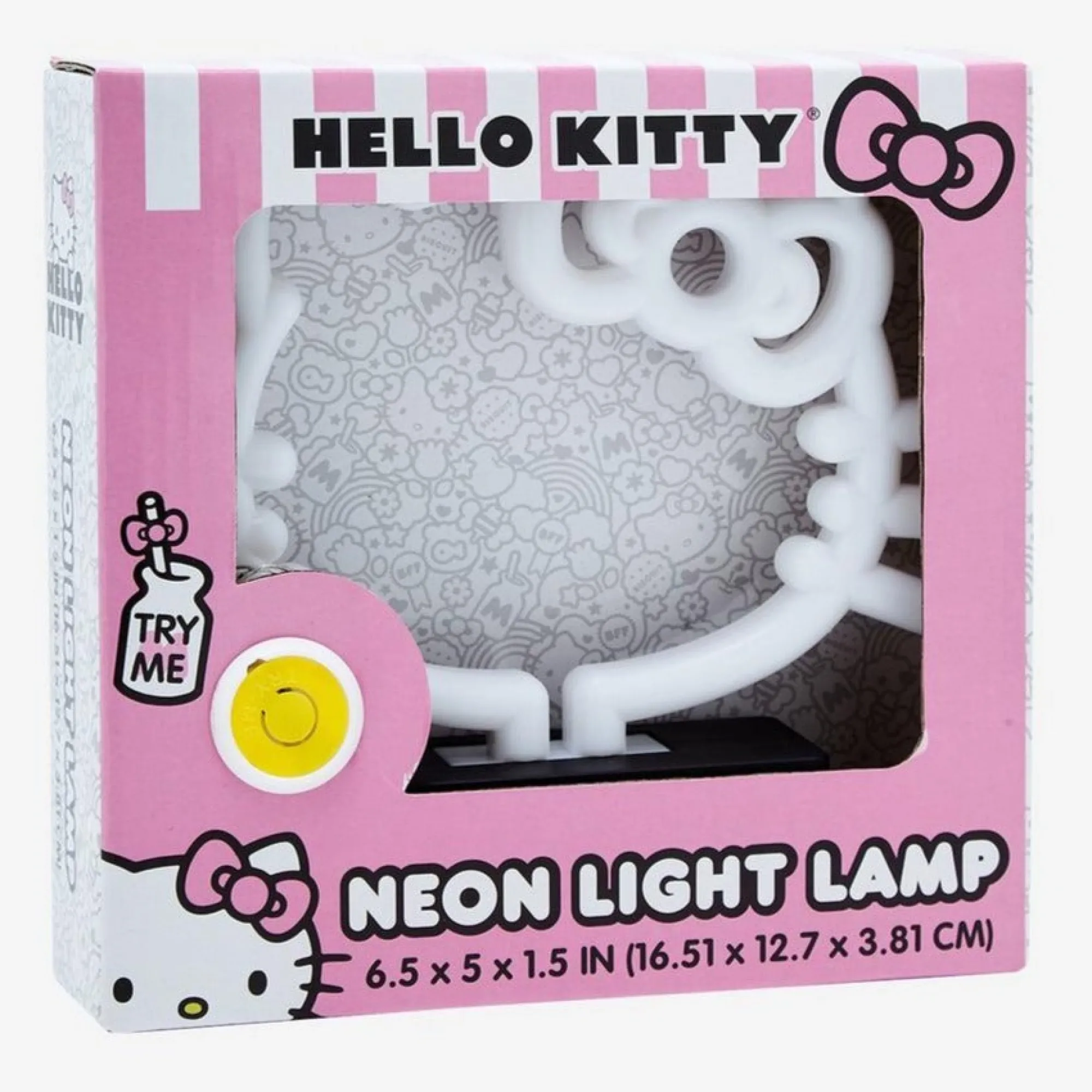 Silver Buffalo LLC Hello Kitty Silhouette Neon Light Lamp