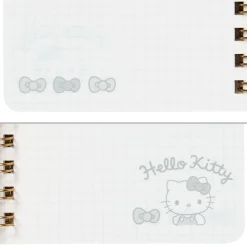Japan Original Hello Kitty Slim Spiral Notebook (Elastic Closure)