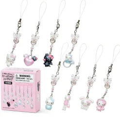 Japan Original Hello Kitty Smartphone Charm Blind Box (Naughty and Nice Series)