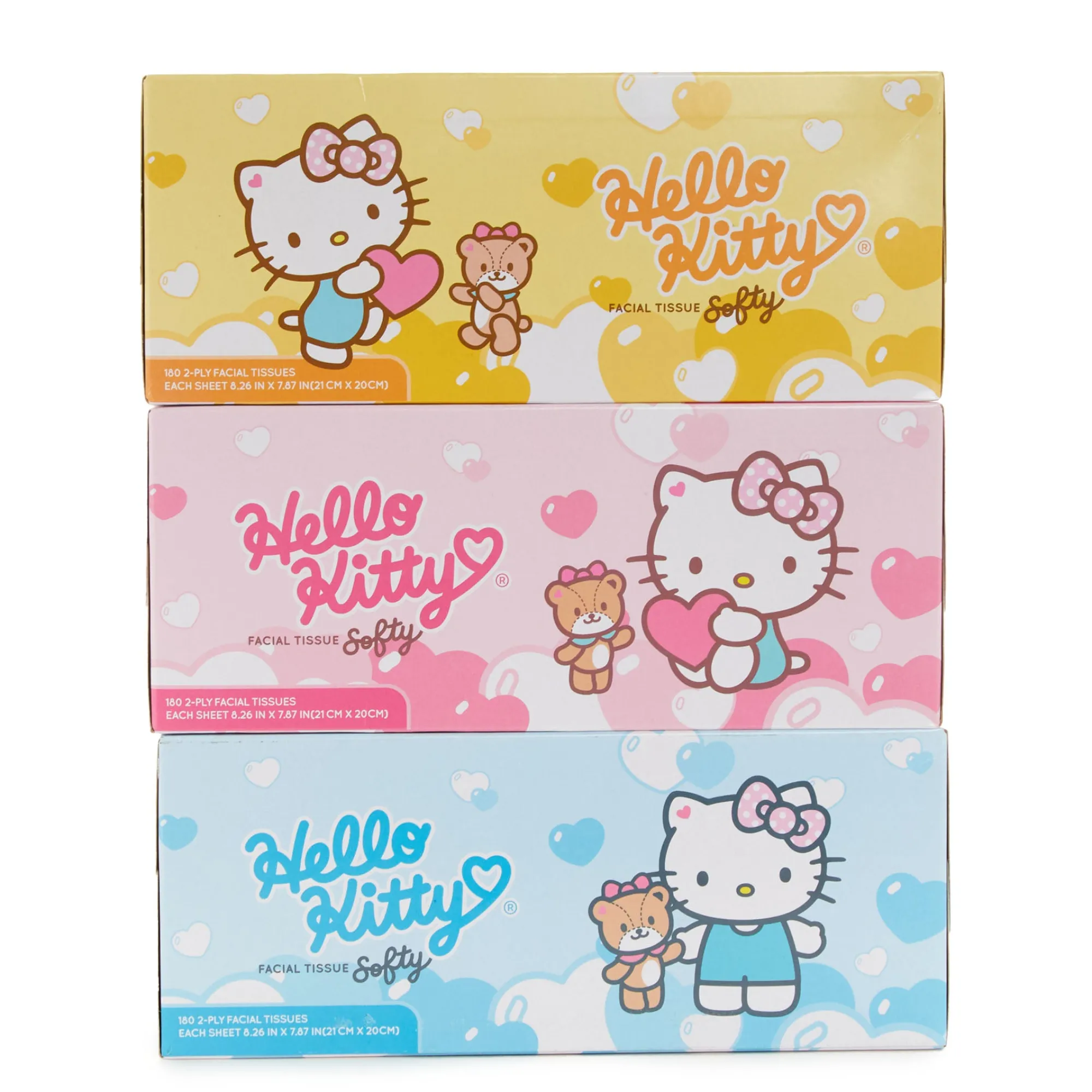 ITC Hello Kitty Softly Facial 2-Ply Tissue Boxes (Pack of 3)