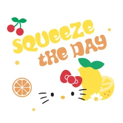 Printful Hello Kitty Squeeze The Day Tee