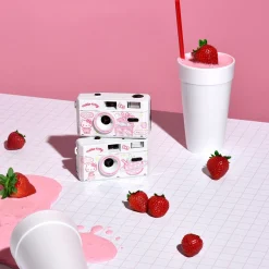 RETROSPEKT Hello Kitty Strawberry Shake 35mm Camera