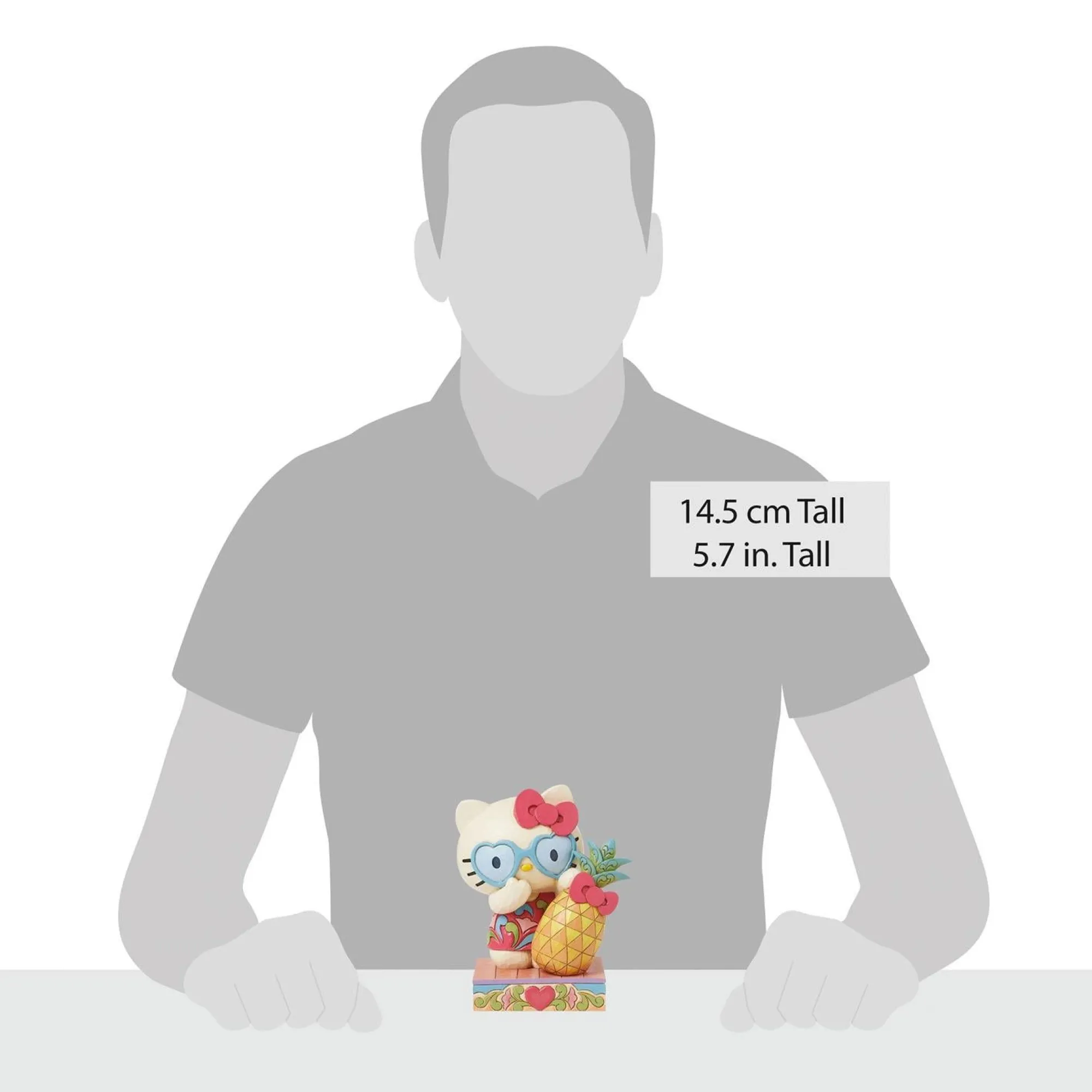 ENESCO LLC Hello Kitty Summer Pineapple Figurine (Jim Shore Sanrio Collection)
