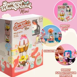 Hamee.com - Hamee US Hello Kitty Summer Wunderland Mini Building Blocks (Hot Air Balloon)