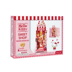 HANDS CRAFT Hello Kitty Sweet Shop DIY Book Nook Kit