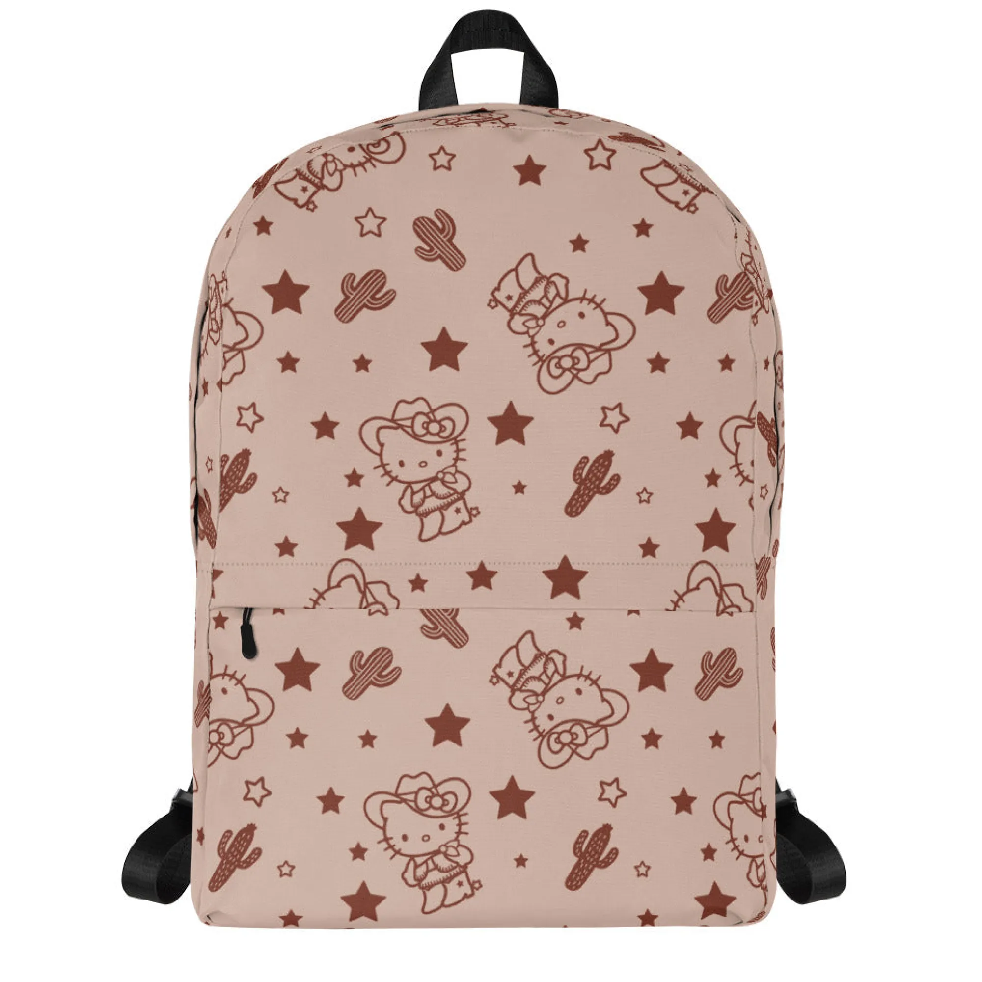 Printful Hello Kitty Tan Western All-over Print Backpack