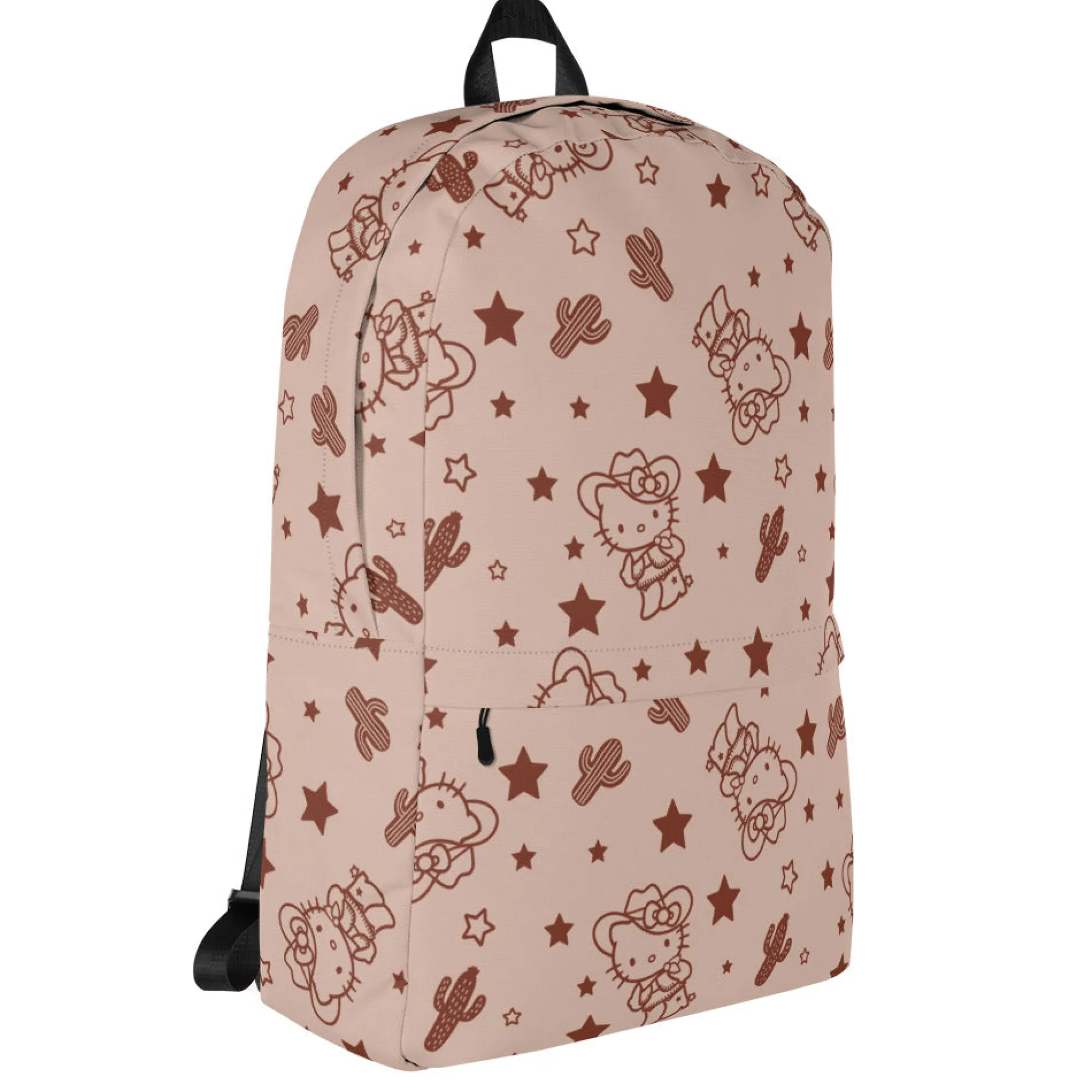 Printful Hello Kitty Tan Western All-over Print Backpack