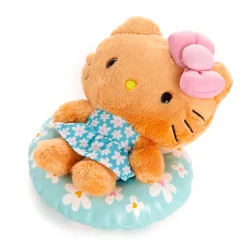NAKAJIMA CORPORATION Hello Kitty Tanned Bean Doll Plush (Summer Pool Series)