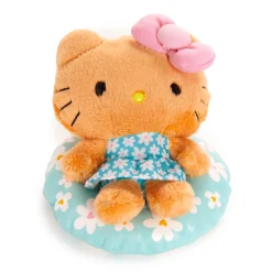 NAKAJIMA CORPORATION Hello Kitty Tanned Bean Doll Plush (Summer Pool Series)