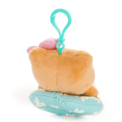 NAKAJIMA CORPORATION Hello Kitty Tanned Plush Mascot Clip (Summer Pool Series)