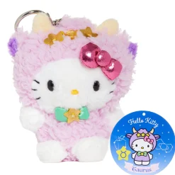 NAKAJIMA CORPORATION Hello Kitty Taurus Plush Keychain Mascot (Zodiac Series)