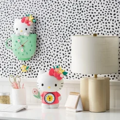ENESCO LLC Hello Kitty Tea Time Wall Clock
