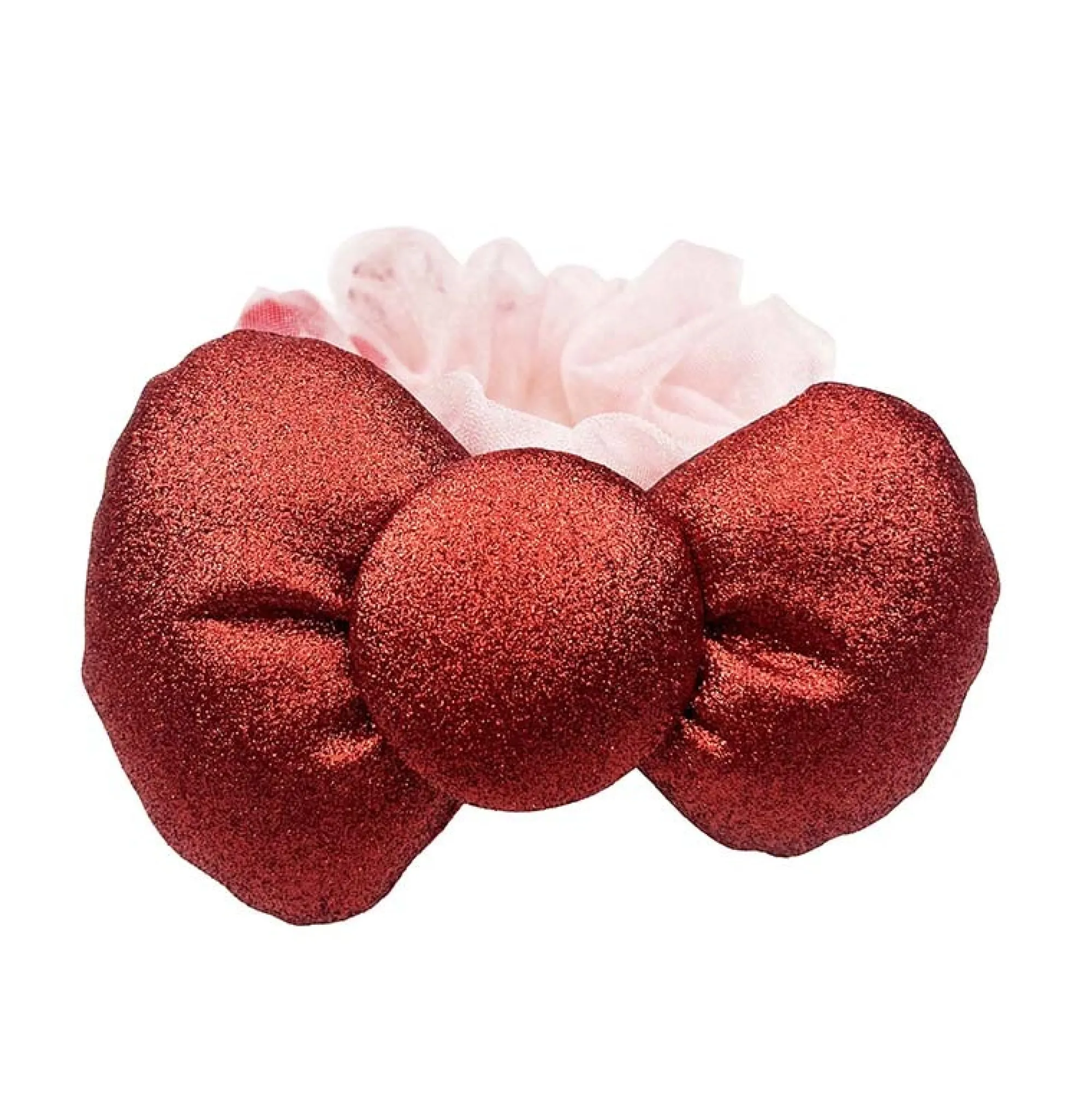 Global Original Hello Kitty 50th Anniv. Hair Scrunchie (Metallic Bow Series)
