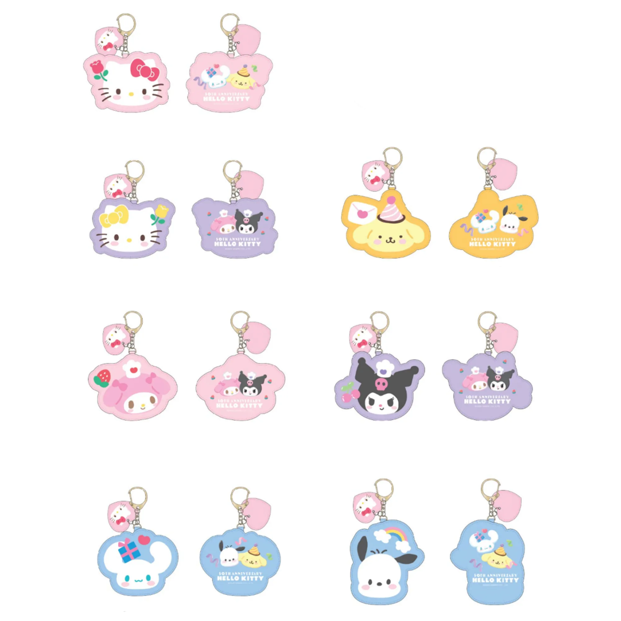 Global Original Hello Kitty 50th Anniv. Keychain Blind Bag (Full of Happy Series)