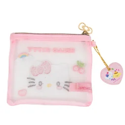 Global Original Hello Kitty 50th Anniv. Mini Zipper Pouch (Full of Happy Series)