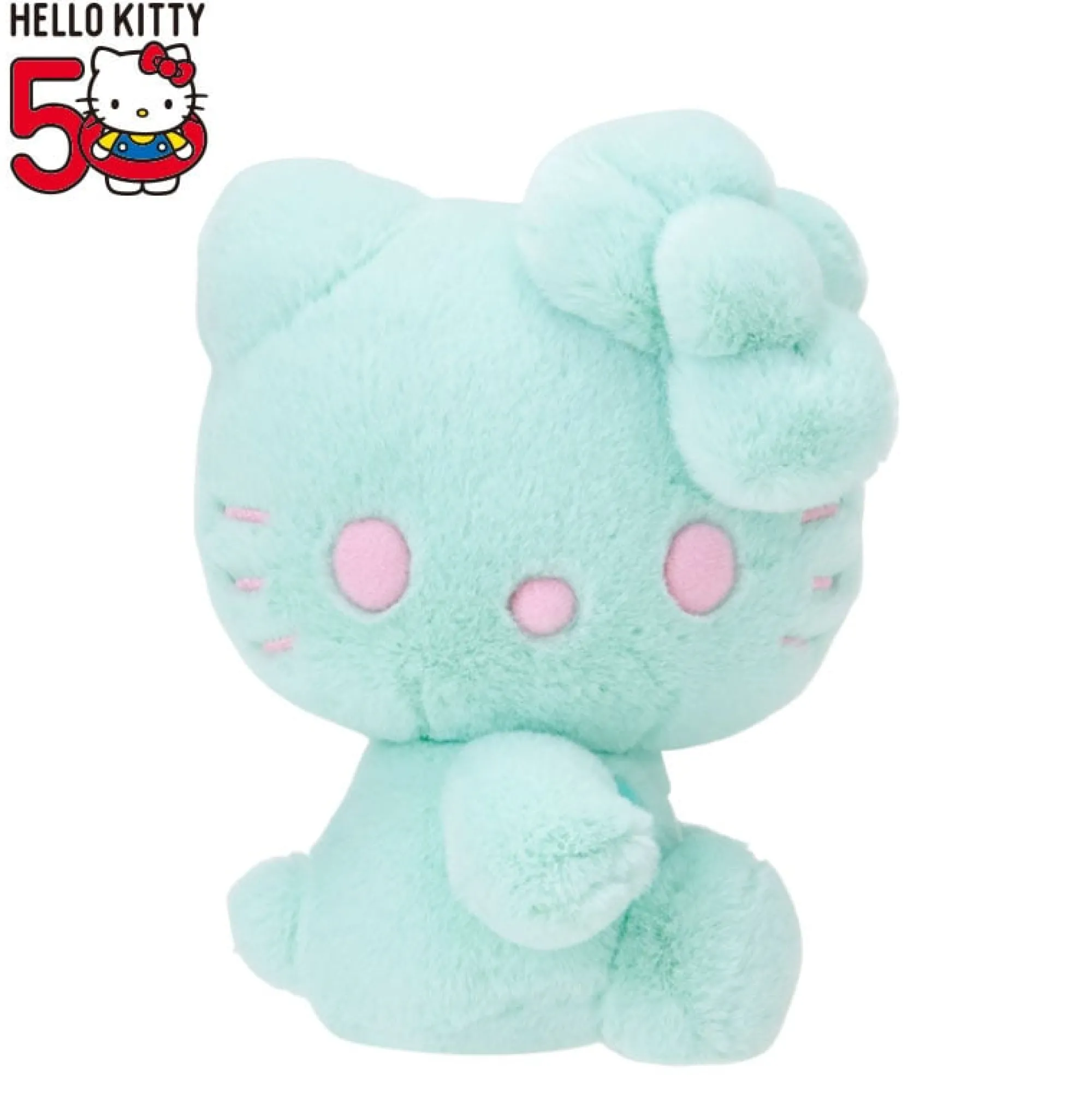 Japan Original Hello Kitty 50th Anniv. Plush Mascot (Mint)