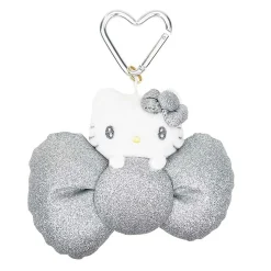 Global Original Hello Kitty 50th Anniv. Silver Mascot (Metallic Bow Series)