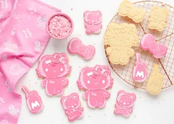 Handstand Kitchen Hello Kitty 50th Anniversary Cookie Stamp and Frosting Set