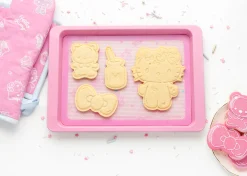 Handstand Kitchen Hello Kitty 50th Anniversary Cookie Stamp and Frosting Set