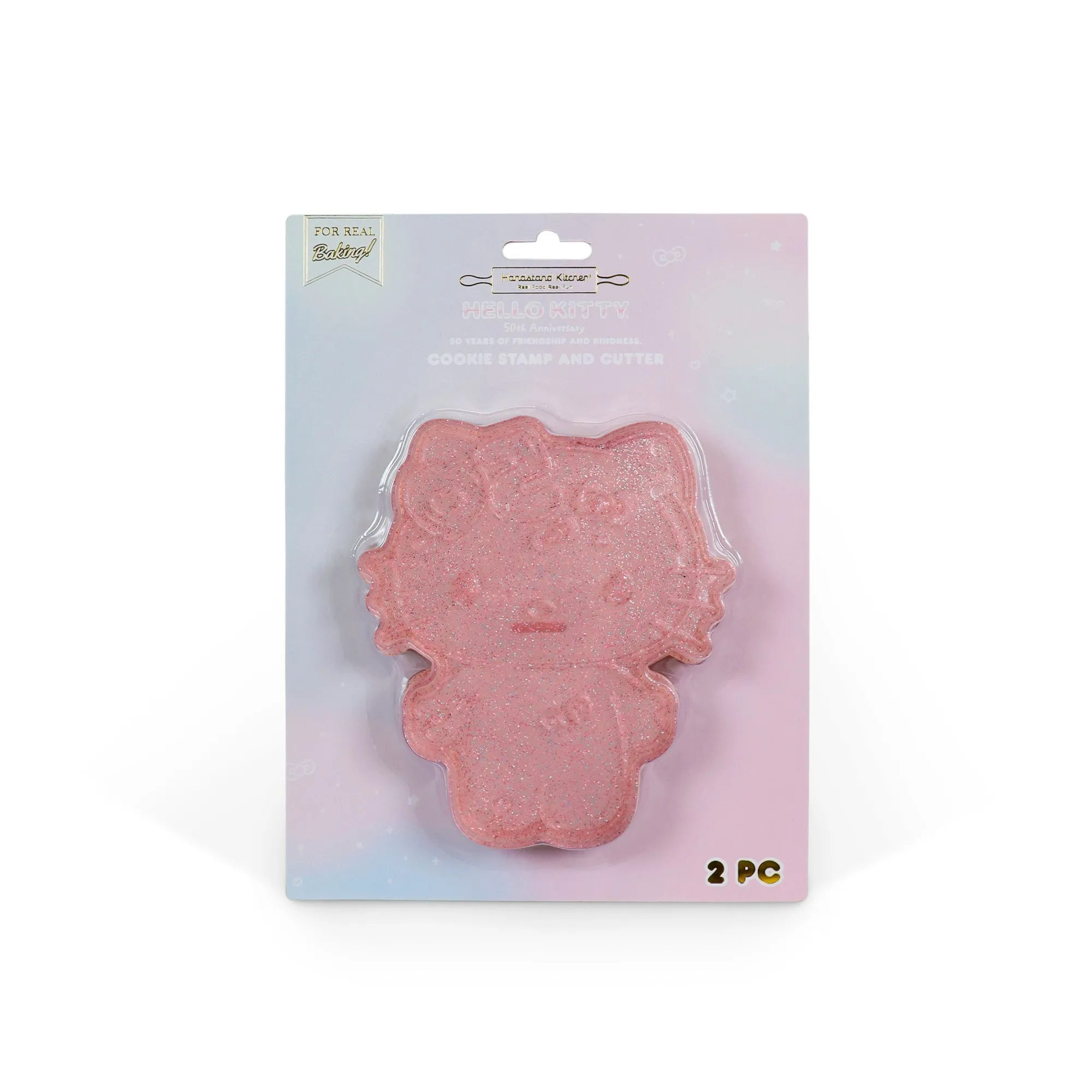 Handstand Kitchen Hello Kitty 50th Anniversary Cookie Stamp and Cutter