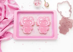 Handstand Kitchen Hello Kitty 50th Anniversary Cookie Stamp and Cutter