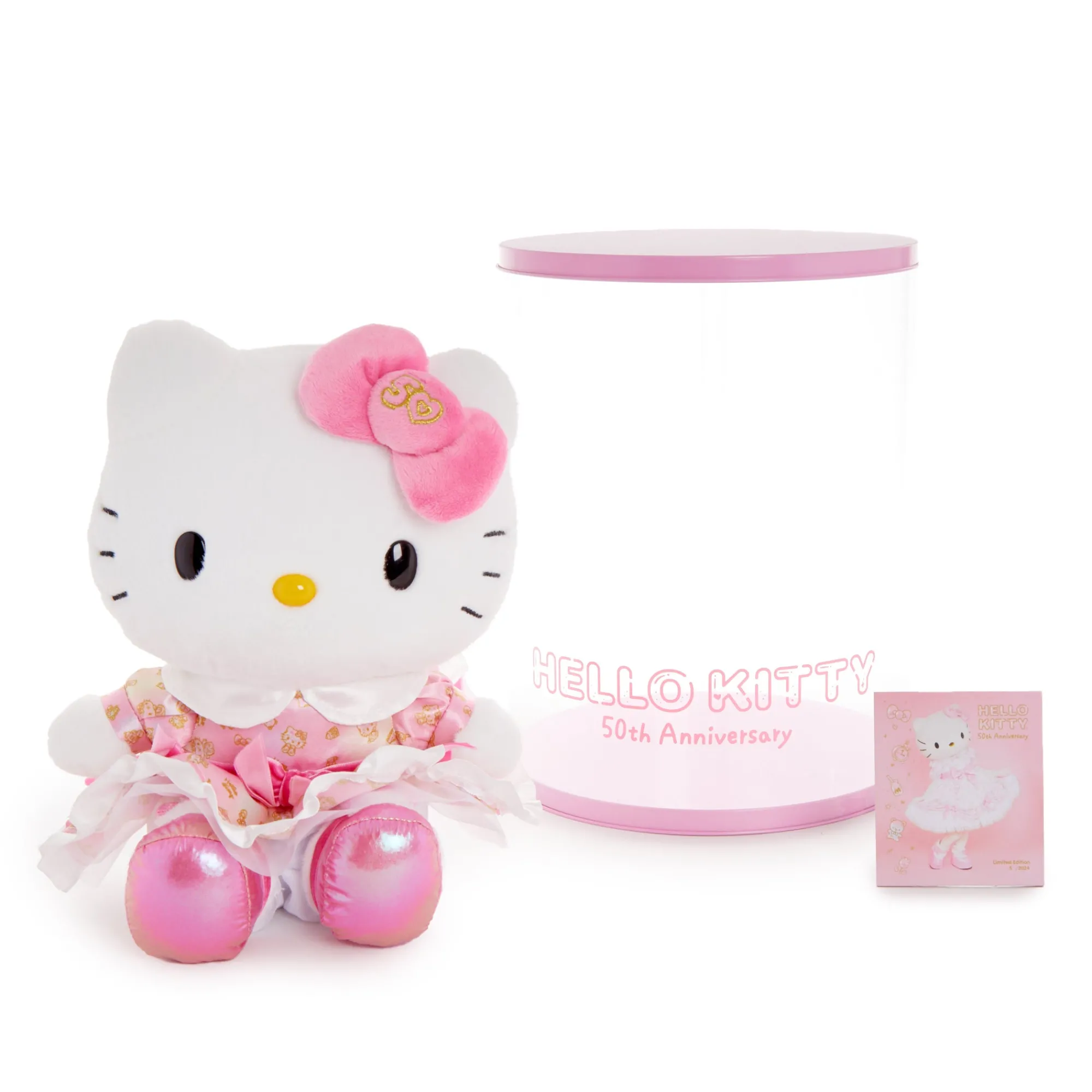 HUNET Hello Kitty 50th Anniversary 2024 Limited Edition 15" Plush