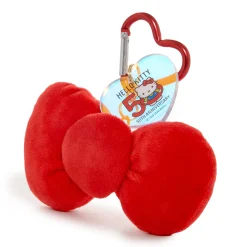 Global Original Hello Kitty 50th Anniversary Bow Plush Mascot (2018)