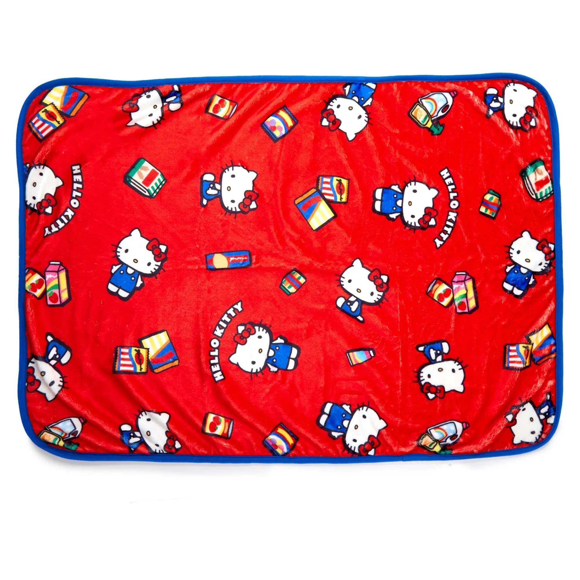 NAKAJIMA CORPORATION Hello Kitty Throw Blanket (Supermarket Series)