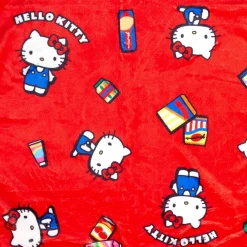 NAKAJIMA CORPORATION Hello Kitty Throw Blanket (Supermarket Series)